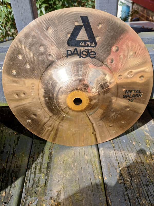 Paiste 10" Alpha Metal Splash Cymbal 2021 - 2016 - Brilliant image 1