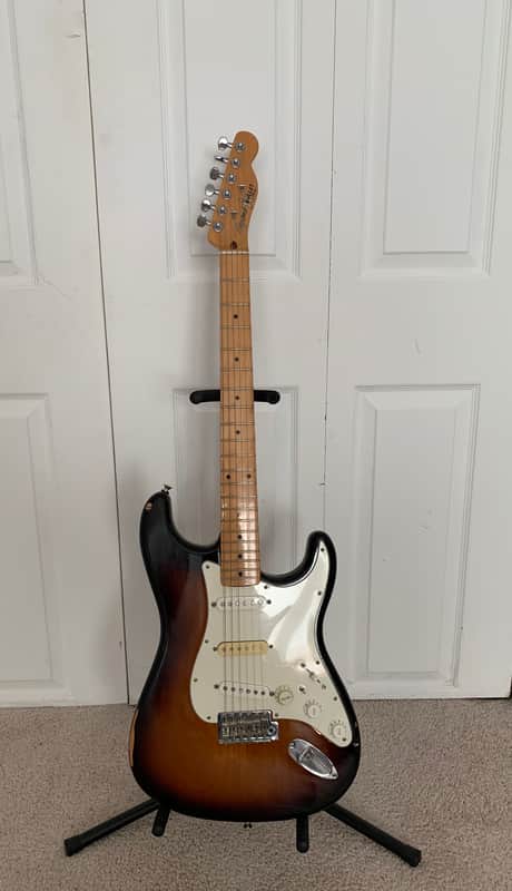 Hybrid Fender Strat Tele Neck image 1