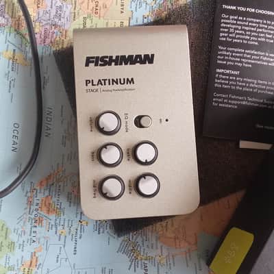 Fishman Platinum Stage Acoustic Preamp with EQ and DI output image 2