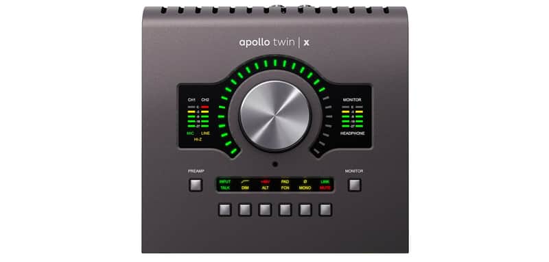 Universal Audio Apollo Twin X DUO Thunderbolt 3 Audio Interface - Gray image 1