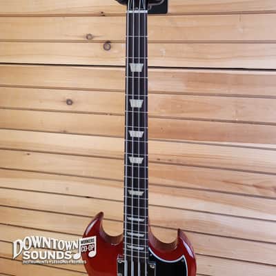 Gibson SG Standard Bass with Gibson Hardshell Case - Heritage Cherry image 4