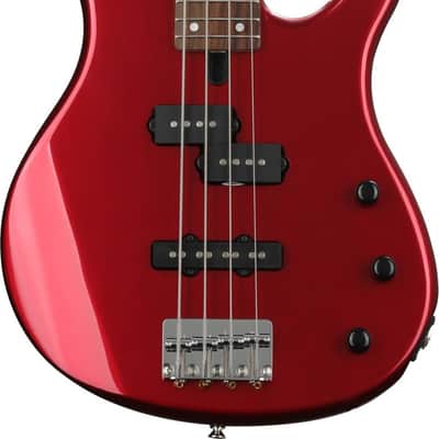 Yamaha TRBX174 4-String Bass Guitar, Rosewood Fingerboard, Metallic Red image 1