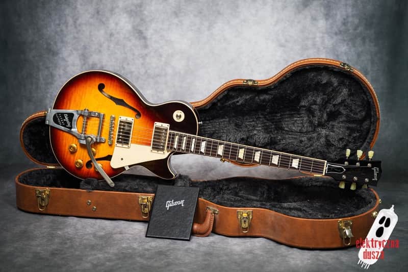 Gibson ES-Les Paul Bigsby Bourbon Burst 2015 image 1