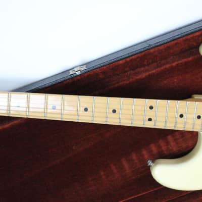 1978-1979 Vintage Fender Stratocaster Olympic White Maple Fretboard Strat USA 1970s USA ~All Original~ image 3