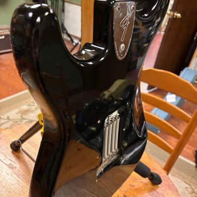 1981 Fender Stratocaster with Maple Fretboard Black image 15