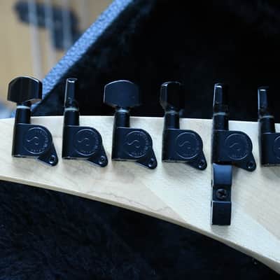 Kramer Ripley 1985 Black with Hard Case, cables and adapters, stand, extra stuff image 8
