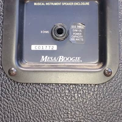🔥 FOR SALE: VINTAGE 1980s MESA/BOOGIE 1x12" EXTENSION CABINET 🔥 image 7