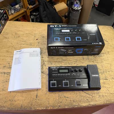 Boss GT-1 Guitar Effects Processor 2016 - Present - Black image 1