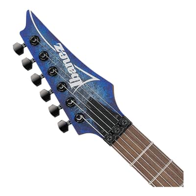 Used Ibanez S770CZM S Standard Electric Guitar - Cosmic Blue Frozen Matte image 4