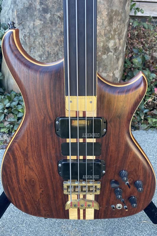 Alembic Fretless 4-String Bass (Pre-Owned) w/bag image 1