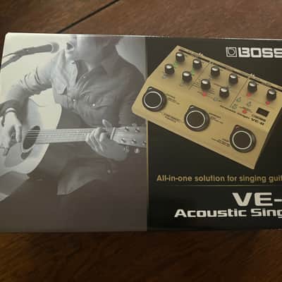 Boss VE-8 Acoustic Singer Pre-Amp 2016 - Present - White image 3