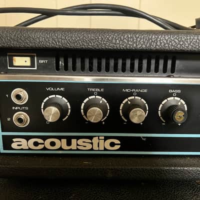 Vintage 1970s Acoustic Control Corp. Model 370 solid state Bass Amp Head & Model 301 Pair Of 1x18” Folded Horn Speaker Cabinets~LOUD~Known as “The Jaco Rig” image 14