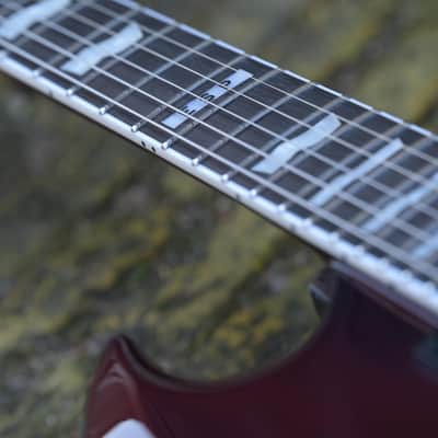 ESP E-II Viper - See Thru Black Cherry image 10