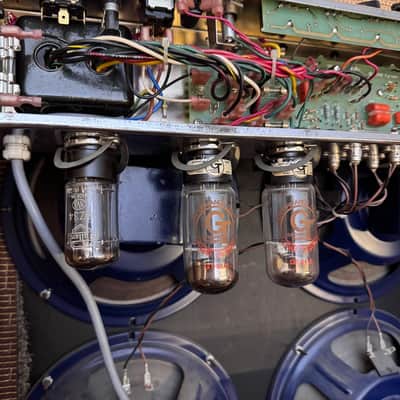 Vintage 1991 Fender Bassman 5F6-A 4x10 Tweed RI Valve Amplifier *Ex Eric Clapton* image 18