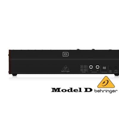 Behringer Model D Authentic Analog Synthesizer with 3 VCOs, Ladder Filter, LFO and Eurorack Format image 4