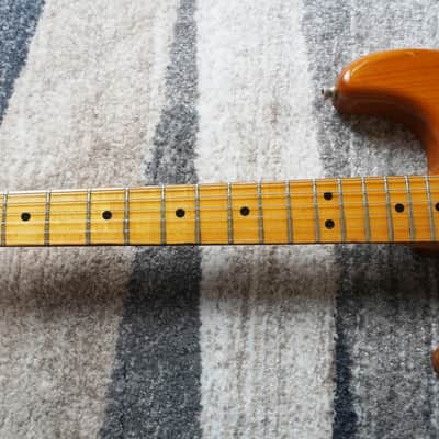 1978 Fender USA Stratocaster Left-Handed Natural w/ Abigail Ybarra Pickups Vintage image 7