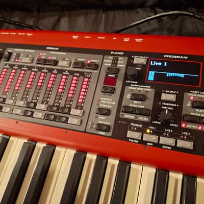 Nord Electro 5 HP73 + factory legs/stand + gig bag + V2 music stand image 8