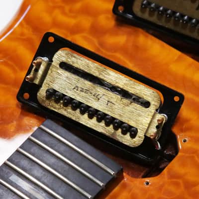 1992 Carvin DC400 Left-Handed Vintage Kiesel M22 Pickups Kahler LH Lefty Quilted Maple KOA Wood Custom Ordered Rare Electric Guitar w/ Orig. OHSC Tweed Case image 25