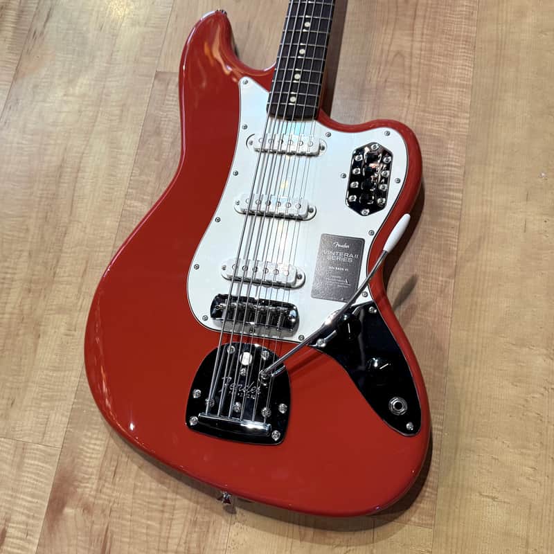 Fender Vintera II '60s Bass VI 2025 - Fiesta Red image 1