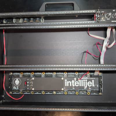 Intellijel 7U 84HP Stealth Black Powered Eurorack Synth Performance Case - Black image 1