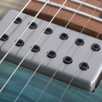 Schecter C-1 Standard Plus guitar in Blue Fade image 8