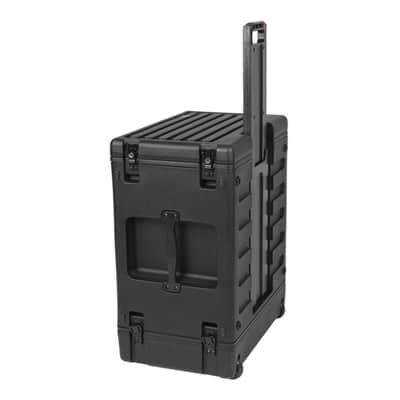SKB 1SKB-R6UW 6u Space Amp or Effects Rack Case wheels & Pull Handle image 1
