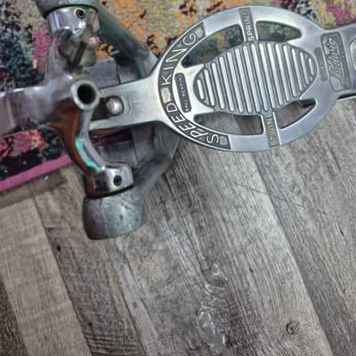 Ludwig No. 201 Speed King Bass Drum Pedal 1971- Silver image 4