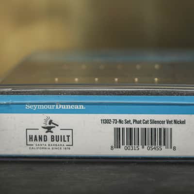 Seymour Duncan Vintage Phat Cat Silencer Pickup Set - Nickel Cover image 3