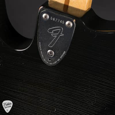 Fender Telecaster Deluxe - Black 1973 image 11