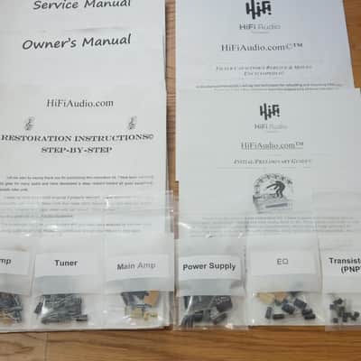 Yamaha CR-800 restoration kit filter capacitor repair rebuild fix image 2