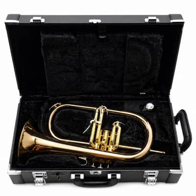 Yamaha YFH-8315IIG Custom Series Professional Bb Flugelhorn in Clear Lacquer SN 473947 image 16