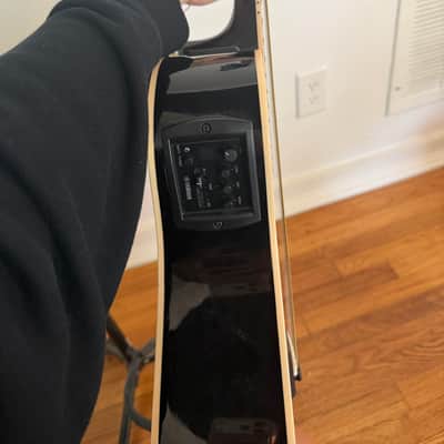 Yamaha APX600 Thinline with Electronics 2010s - Black image 4