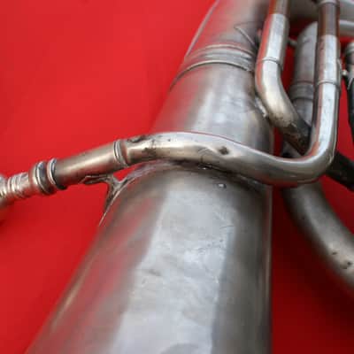 York Baritone Horn. Modern Pitch. Amazing Tone. Silver Plate image 10