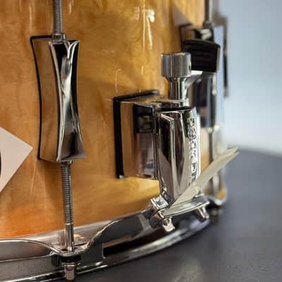 Pork Pie Percussion 7X14 CURLY MAPLE HI-GLOSS MAPLE MAX SHELL image 2