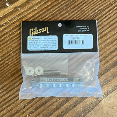 Gibson ABR-1 Tune-O-Matic Bridge Chrome image 2