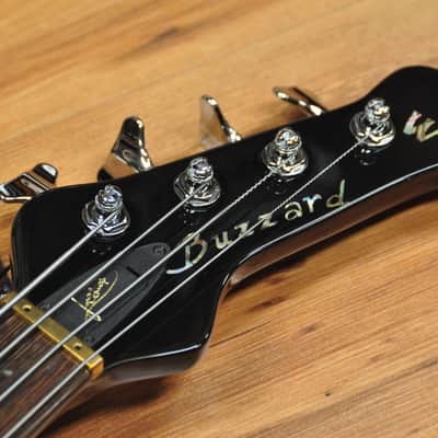 Warwick Buzzard (John Entwistle Signature model) Nirvana Black Transparent image 5
