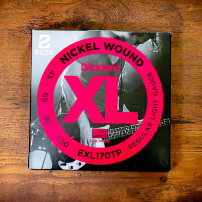 (8 SETS) D'Addario EXL170 Nickel Wound Long Scale Light Bass Guitar Strings, 45-100 (NEW/SEALED) image 3