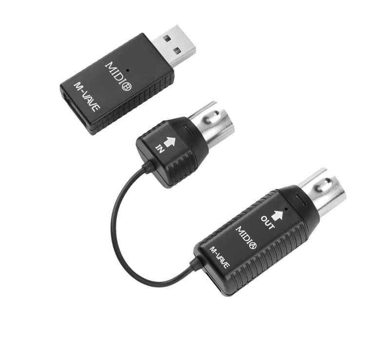 New M-VAVE Wireless MIDI Adapter USB MIDI Interface Bluetooth Adapter Plug and Play image 1