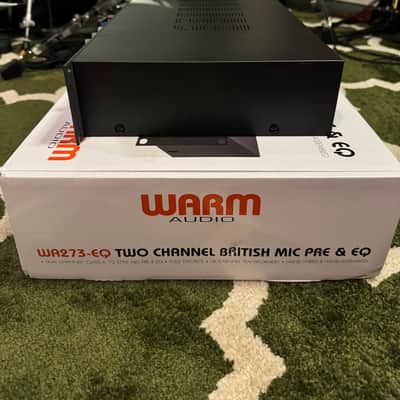 Warm Audio WA273-EQ 2-Channel British Microphone Preamp / EQ 2018 - Present - RAF Blue Gray image 3