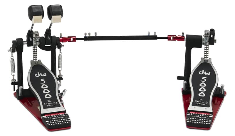 DW 5000 Series Lefty Turbo Double Bass Drum Pedal w/ Bag - DWCP5002TDL3 image 1