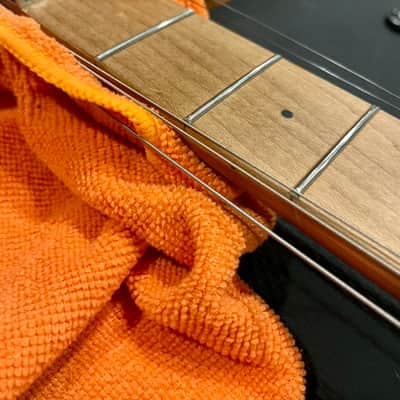 Sterling by Ernie Ball Music Man Axis AX50 Lava Burst Quilted Maple Top Electric Guitar Roasted Maple Neck Fingerboard AX50QM Whammy Tremolo Bar image 13