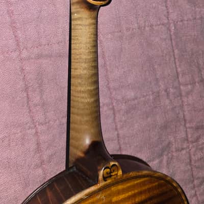 Vintage1922 American 4/4 Violin by FE Beardsley Traverse City Michigan Branded image 7