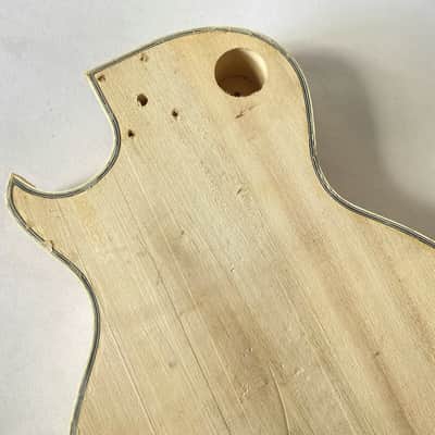 Maple Veneer Top Guitar Single Cut Basswood Body image 4