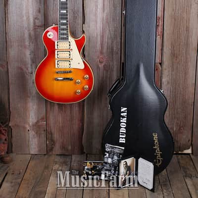 Epiphone Ace Frehley Budokan Les Paul Custom Electric Guitar #618 of 1000 w Case image 1