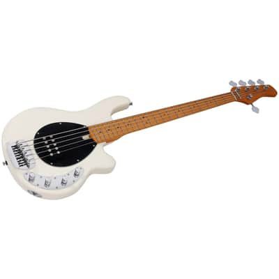 Sire Marcus Miller Z3 Electric Bass, 5-String, Vintage White image 4