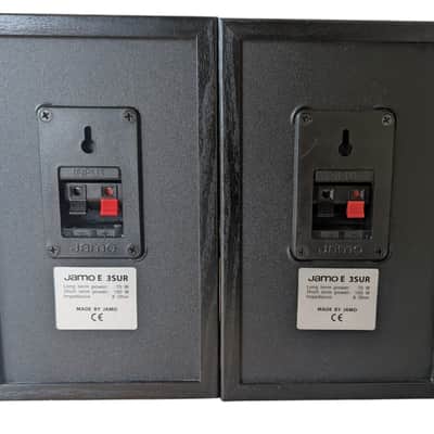 Jamo E3 SUR Surround Speakers Pair Home Theatre Rear Bookshelf HiFi Audiophile image 7
