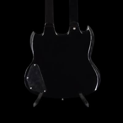 Brandon’s Custom Shop Double Neck 12/6 - Ebony/Chrome image 4