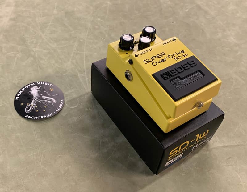 Boss SD-1W Waza Craft Super Overdrive Pedal image 1