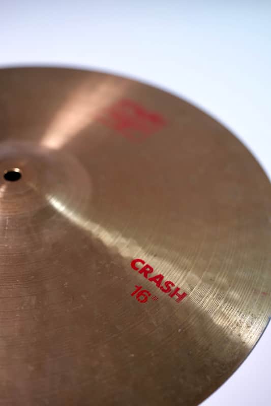 Paiste 16" 2002 Crash Cymbal 1980 - Present - Traditional image 1