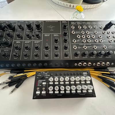 Korg MS-20M + SQ-1 Monophonic Synth